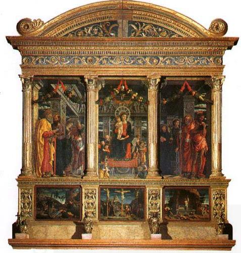 Andrea Mantegna San Zeno Altarpiece, China oil painting art